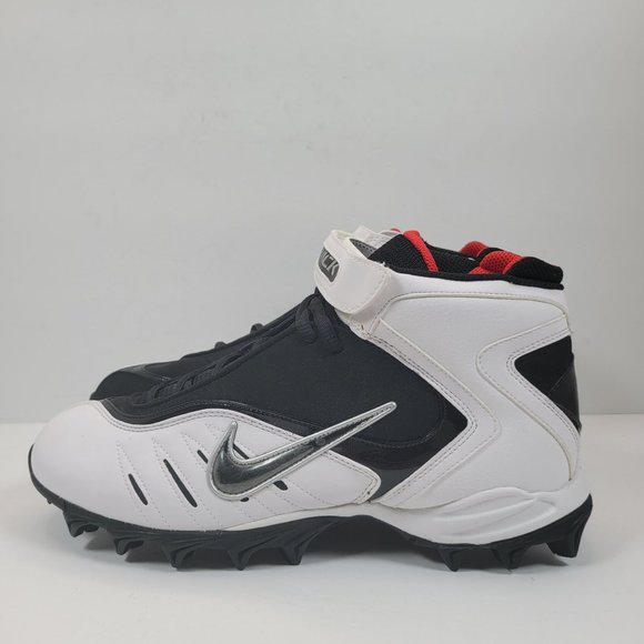 Nike Air Zoom Vick 2007 Men\'s Black White Football Cleats 315777-001 US Size 9 main image 4